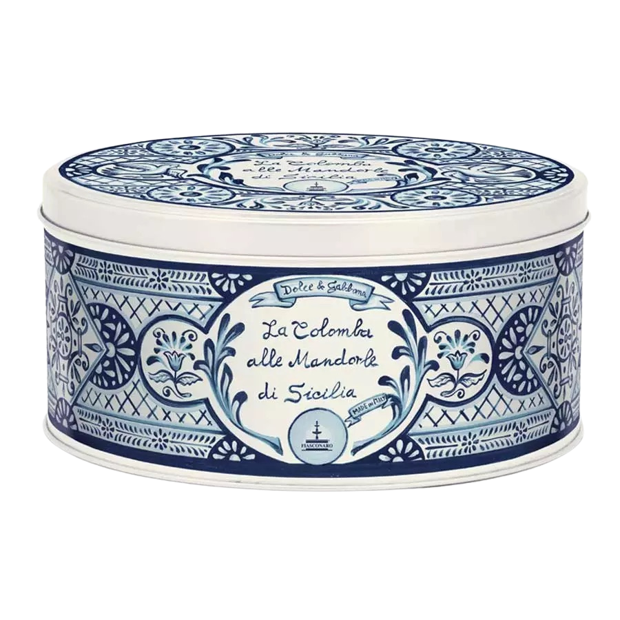 colomba-met-amandelen-en-gekonfijt-fruit-in-blauwe-dolce-gabbana-trommel-750-gr